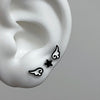 Black star wing piercing set
