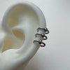 Triple ear cuff piercing