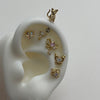 Gold piercing set