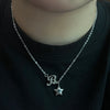 Custom initial star necklace