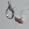 Bunny roll sterling silver ring