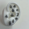 Zodiac piercing set