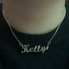 Custom letter necklace
