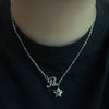 Custom initial star necklace