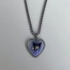Heart chain necklace