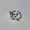 Ribbon twist ring