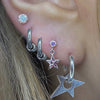 Mini Pink star piercing