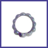 holographic ball navy purple ring