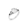 Moonstone fancy sterling silver ring(pre-order only)