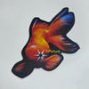 Orange fish sticker