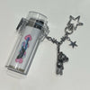 Barbed wire teddy star lighter keychain case