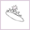 Pink crown ring