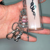 Star chain twist lighter keychain case